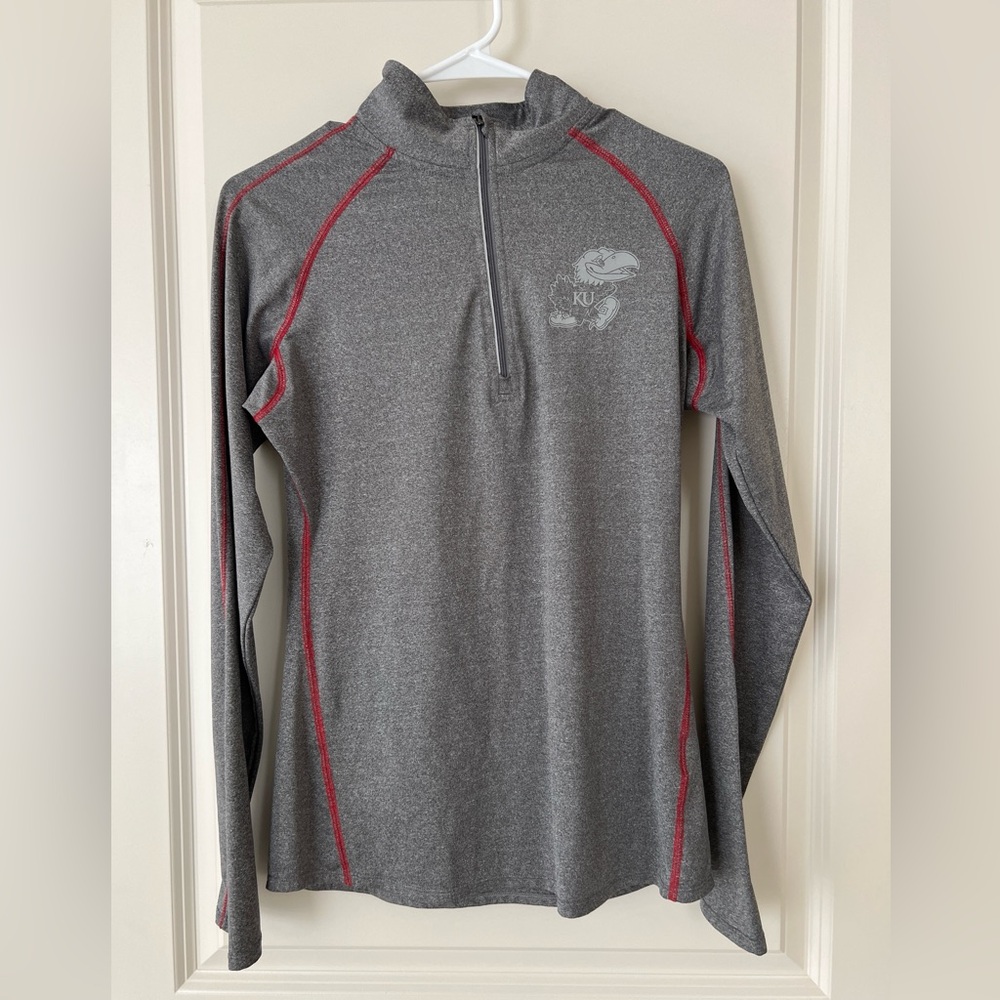 Knights Apparel Gray KU Women's Pullover